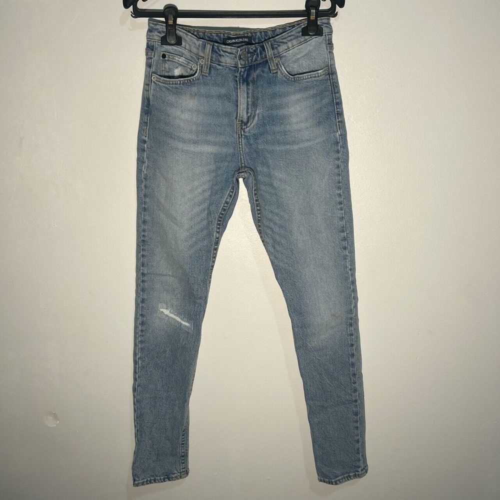Calvin Klein Jeans NWT W26 L30 Mid Rise Slim Jeans $89 P081